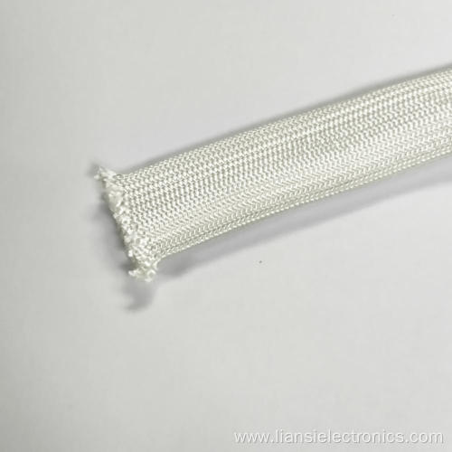 OEM high temperature quartz fiber braided cable sleeve